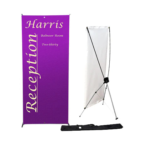 24"x63" X-Banner W/ Stand