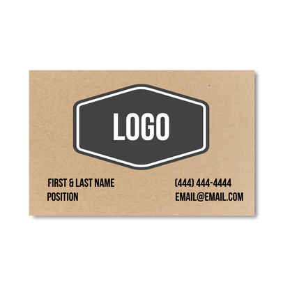 Premium Kraft Business Card